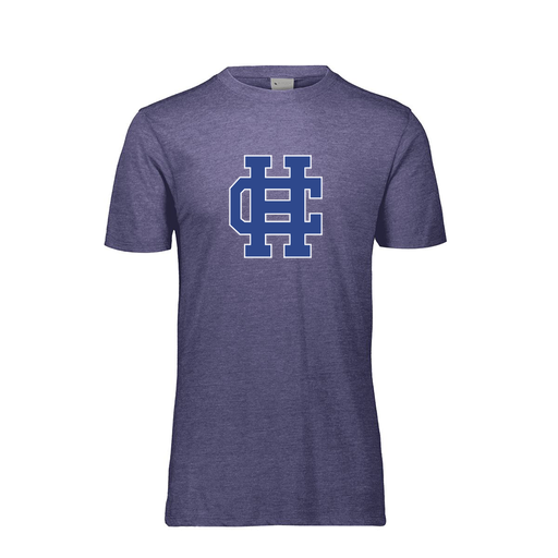 [FTSCUBRY-AS-LOGO3] Decker Men's Tri-Blend T-Shirt - Short Sleeve (Adult S, Royal, Logo 3)